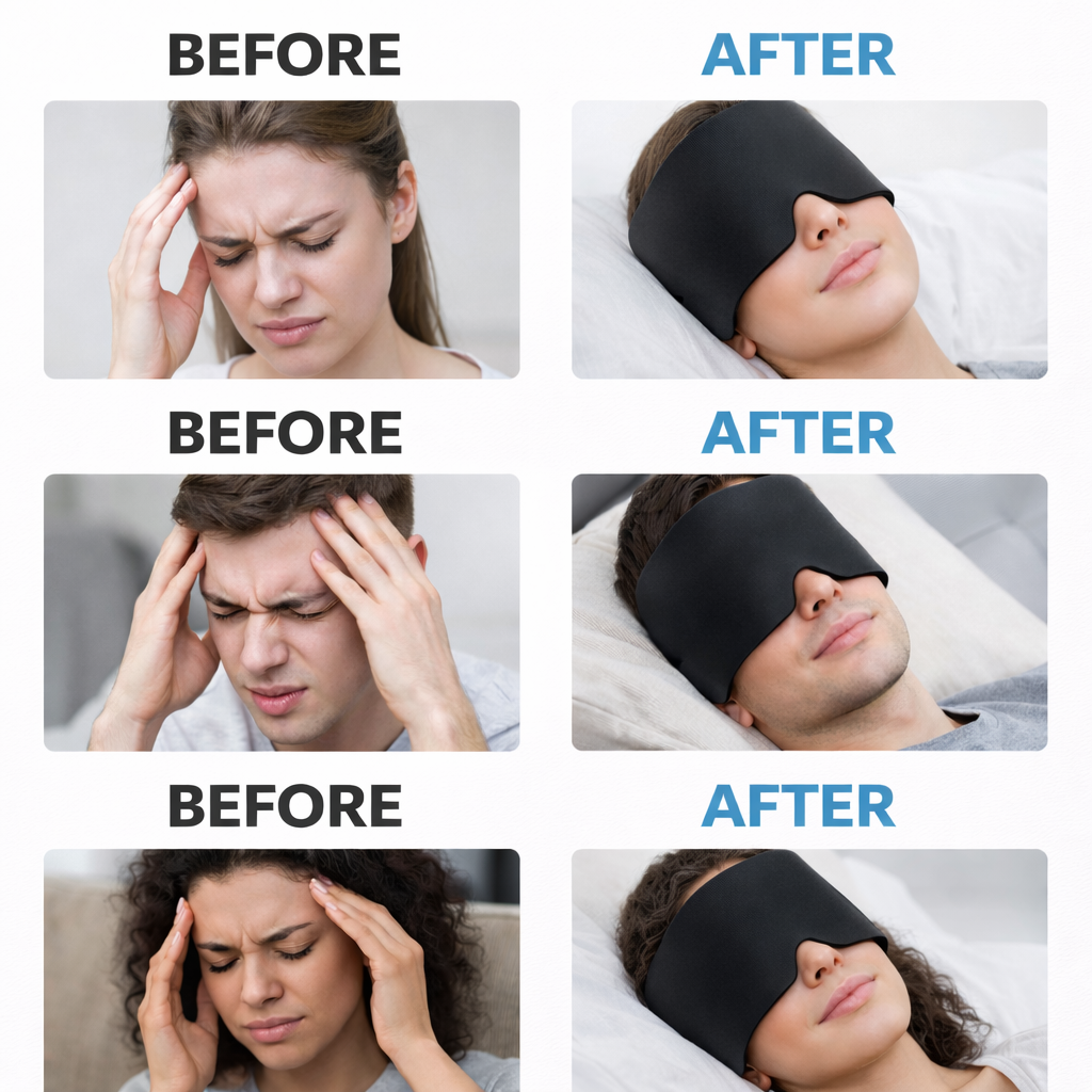 The Headrest™ Cooling Relief Cap