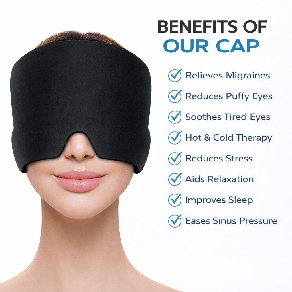 The Headrest™ Cooling Relief Cap