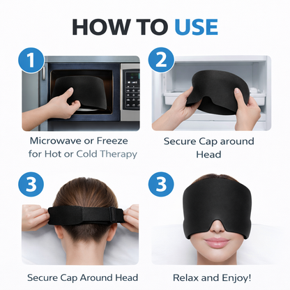 The Headrest™ Cooling Relief Cap